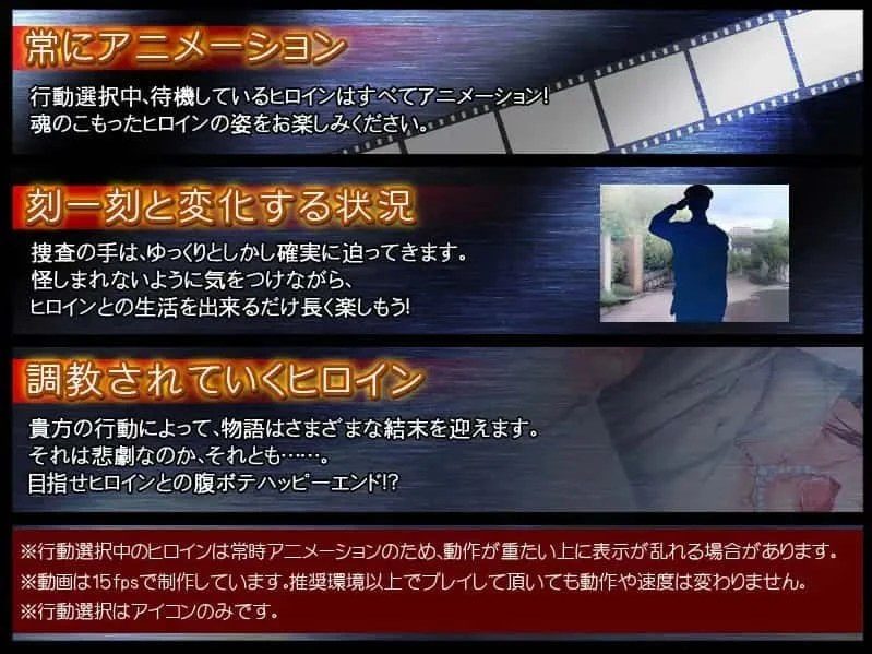 监禁少女 角色路线 玩法截图 2