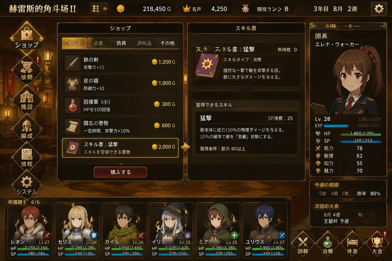 赫雷斯的角斗场Ⅱ 委托赚钱 专题图 4